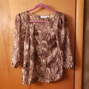 Jennifer Lopez Sheer blouse- S